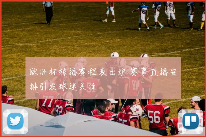 欧洲杯转播赛程表出炉 赛事直播安排引发球迷关注