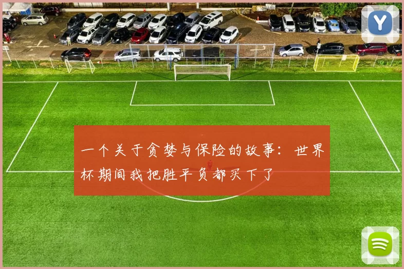 一个关于贪婪与保险的故事：世界杯期间我把胜平负都买下了