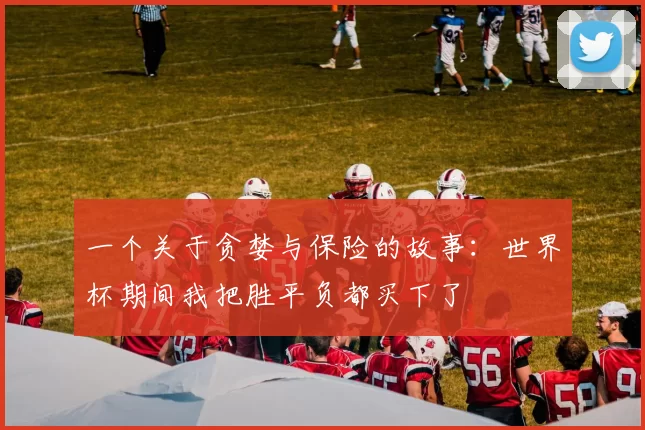一个关于贪婪与保险的故事:世界杯期间我把胜平负都买下了