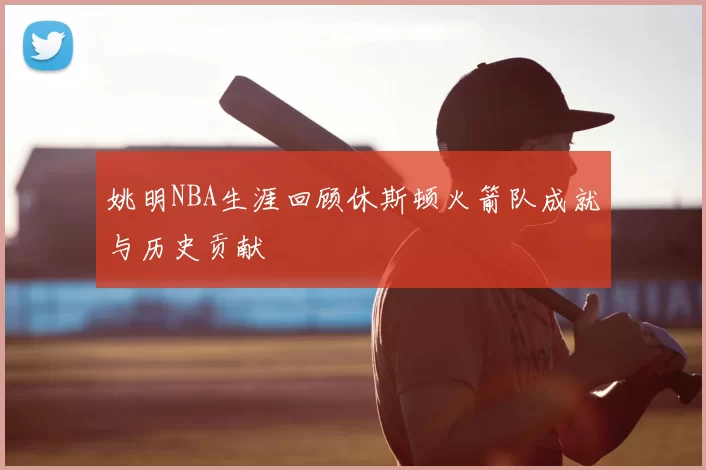 姚明NBA生涯回顾休斯顿火箭队成就与历史贡献