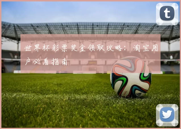 世界杯彩票奖金领取攻略:淘宝用户必看指南