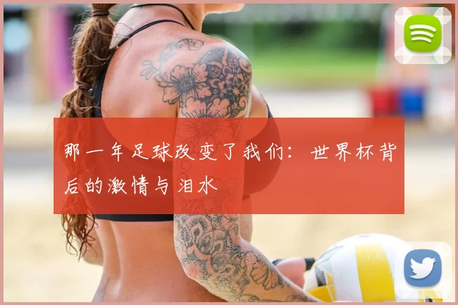 那一年足球改变了我们:世界杯背后的激情与泪水